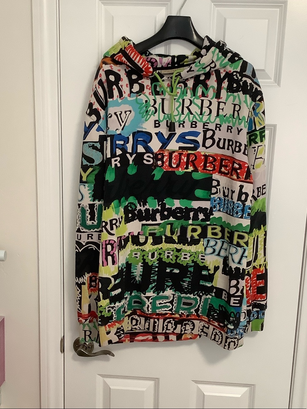 Burberry Harrington Pop Graffiti Hoodie